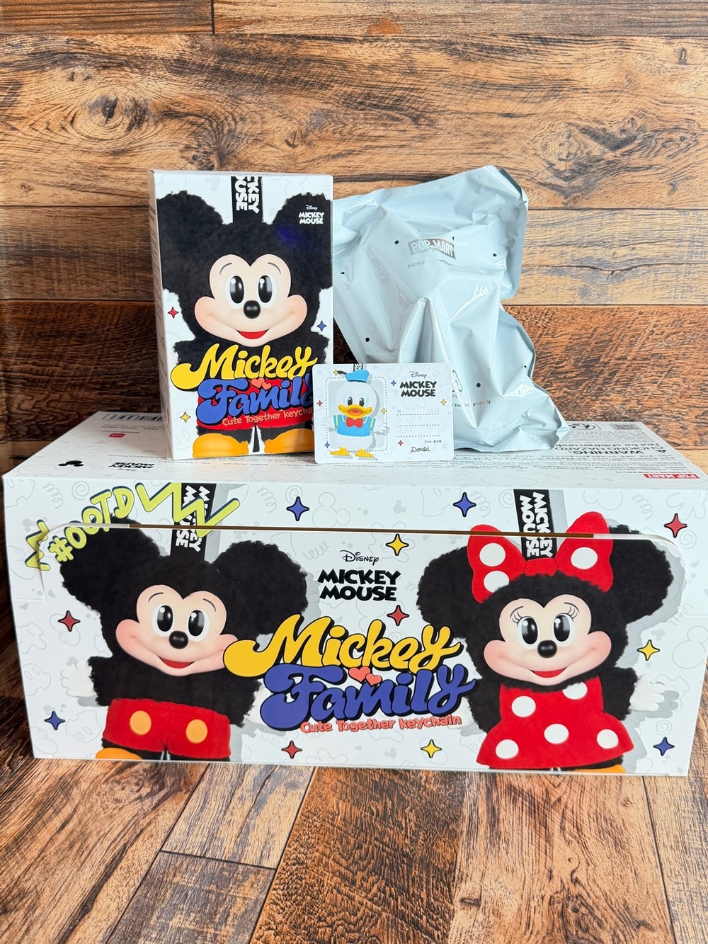 Disney x POP MART,Donald Duck Keychain